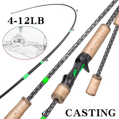 High-Strength Carbon Fiber Fishing Rod