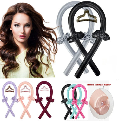 Heatless Hair Curlers Curling Rod