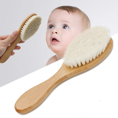 Baby Soft Wood  Hair Brush