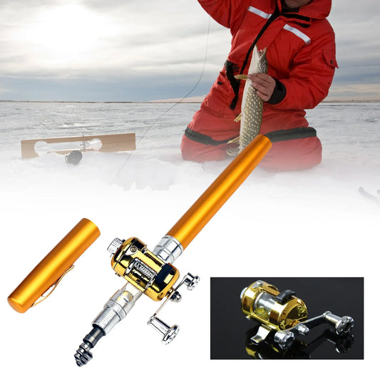 Mini Aluminium Alloy Lure Fishing Rod