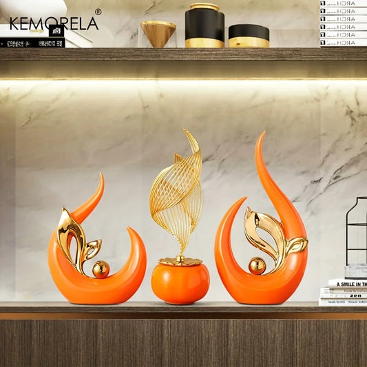 Room Decoration Creative Light Luxury Statue