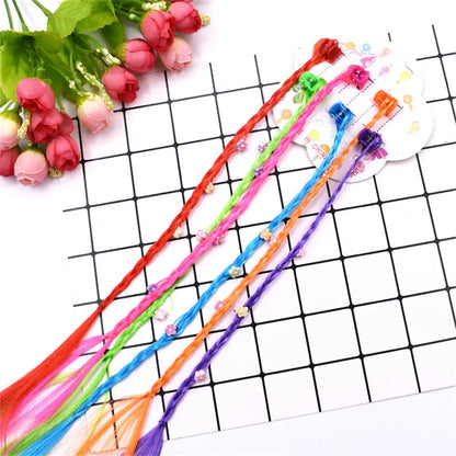 Kids Colorful Braids Hair Extension