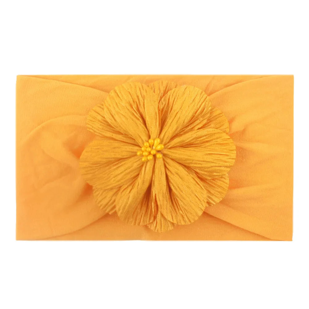 Baby Soft Elastic Flower Headband