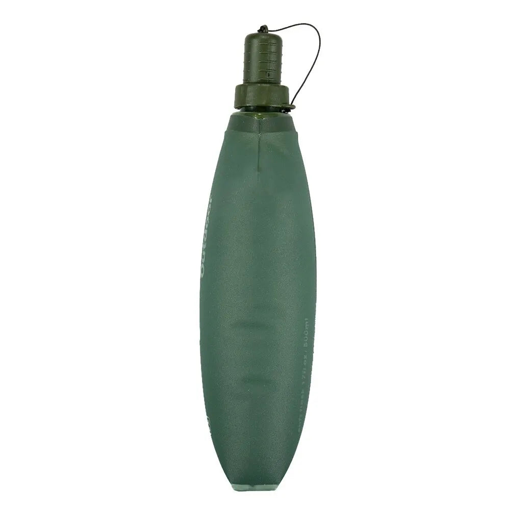 Outdoor Folding Soft Flask Drink Water Bottle