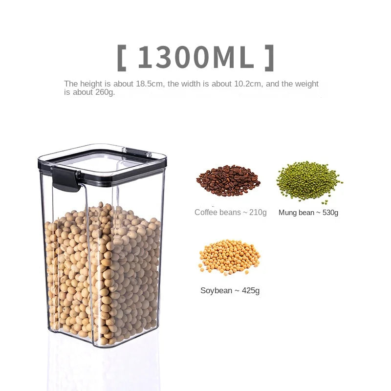 Sealed Food Storage Box Organizer
