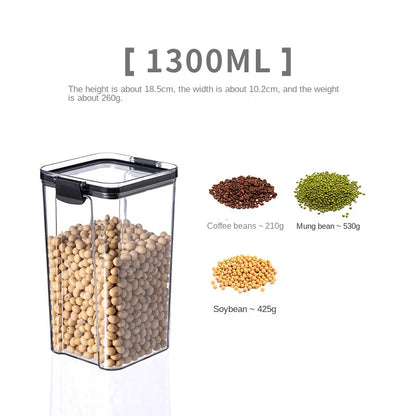 Sealed Food Storage Box Organizer