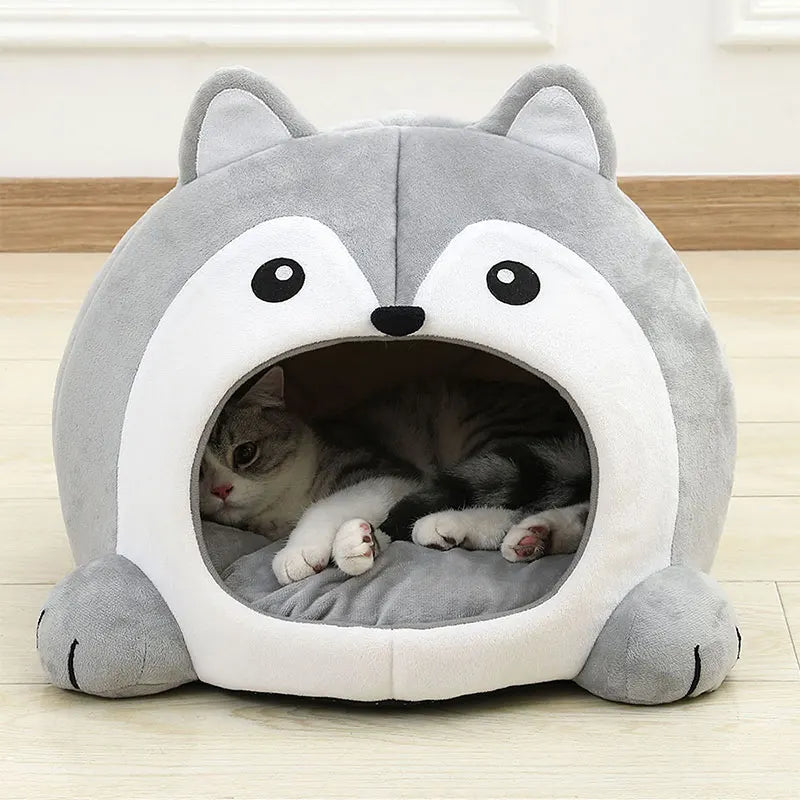 Dog Lounger Cushion Kittens Cave Mat House