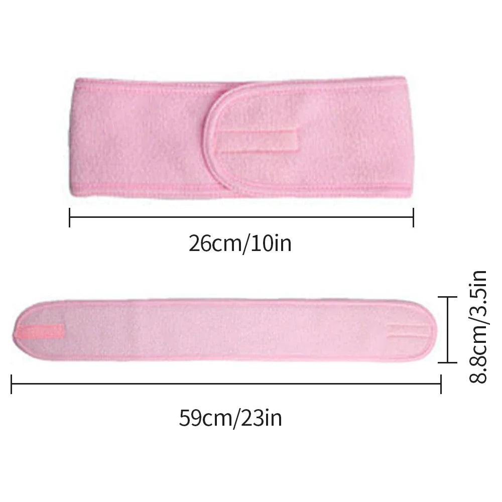 Adjustable Facial Washing Headband