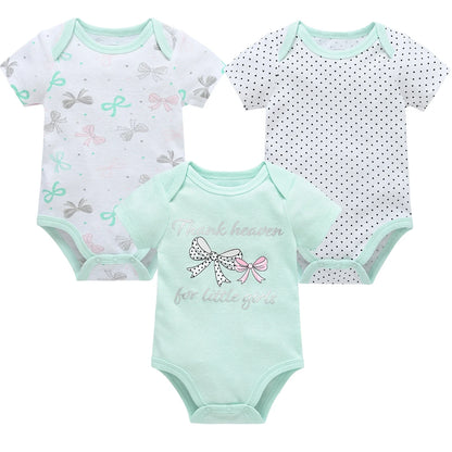 Baby Cotton Short Sleeve Bodysuit